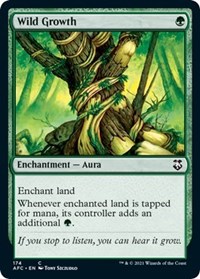 Wild Growth, Commander: Adventures in the Forgotten Realms