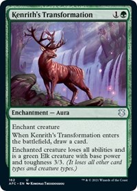 Kenrith's Transformation, Commander: Adventures in the Forgotten Realms