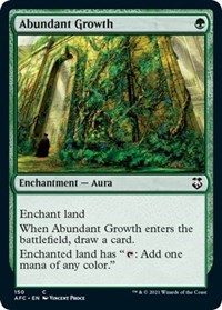 Abundant Growth, Commander: Adventures in the Forgotten Realms