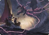 Hall of Storm Giants Art Card, Art Series: Adventures in the Forgotten Realms