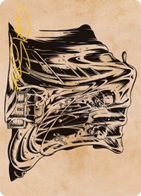 Gelatinous Cube (Showcase) Art Card (Gold-Stamped Signature), Art Series: Adventures in the Forgotten Realms