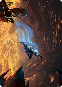 Fly Art Card (Gold-Stamped Signature), Art Series: Adventures in the Forgotten Realms