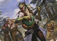 Wandering Troubadour Art Card, Art Series: Adventures in the Forgotten Realms