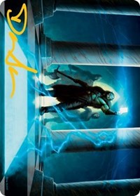 Sudden Insight Art Card (Gold-Stamped Signature), Art Series: Adventures in the Forgotten Realms
