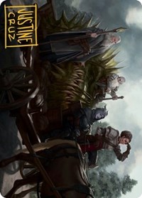 Grim Bounty Art Card (Gold-Stamped Signature), Art Series: Adventures in the Forgotten Realms