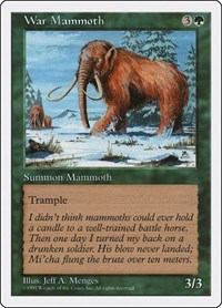 War Mammoth, Fifth Edition