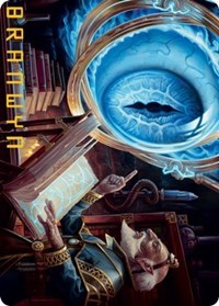 Contact Other Plane Art Card (Gold-Stamped Signature), Art Series: Adventures in the Forgotten Realms