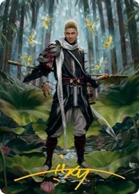 Grand Master of Flowers Art Card (Gold-Stamped Signature), Art Series: Adventures in the Forgotten Realms