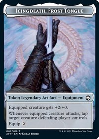 Icingdeath, Frost Tongue Token, Adventures in the Forgotten Realms