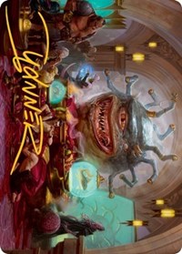 Xanathar, Guild Kingpin Art Card (Gold-Stamped Signature), Art Series: Adventures in the Forgotten Realms