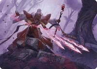 Magic Missile Art Card, Art Series: Adventures in the Forgotten Realms
