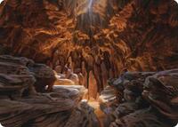 Den of the Bugbear (60/81) Art Card, Art Series: Adventures in the Forgotten Realms