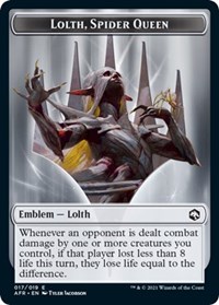 Emblem - Lolth, Spider Queen, Adventures in the Forgotten Realms