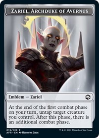 Emblem - Zariel, Archduke of Avernus, Adventures in the Forgotten Realms