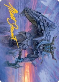 Frost Giant Art Card (Gold-Stamped Signature), Art Series: Adventures in the Forgotten Realms