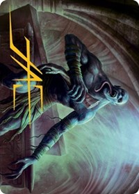 Ghoul Art Card (Gold-Stamped Signature), Art Series: Adventures in the Forgotten Realms