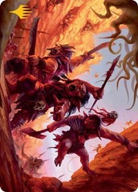 Goblin Art Card (Gold-Stamped), Art Series: Adventures in the Forgotten Realms