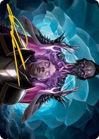 Mind Flayer Art Card (Gold-Stamped Signature), Art Series: Adventures in the Forgotten Realms