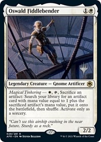 Oswald Fiddlebender, Promo Pack: Adventures in the Forgotten Realms