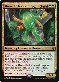 Omnath, Locus of Rage, Promo Pack: Adventures in the Forgotten Realms