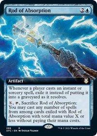 Rod of Absorption (Extended Art), Commander: Adventures in the Forgotten Realms