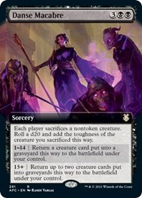 Danse Macabre (Extended Art), Commander: Adventures in the Forgotten Realms