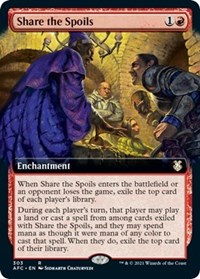Share the Spoils (Extended Art), Commander: Adventures in the Forgotten Realms