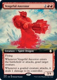 Vengeful Ancestor (Extended Art), Commander: Adventures in the Forgotten Realms