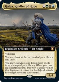Galea, Kindler of Hope (Extended Art), Commander: Adventures in the Forgotten Realms
