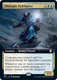 Midnight Pathlighter (Extended Art), Commander: Adventures in the Forgotten Realms