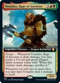 Vrondiss, Rage of Ancients (Extended Art), Commander: Adventures in the Forgotten Realms