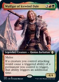 Wulfgar of Icewind Dale (Extended Art), Commander: Adventures in the Forgotten Realms