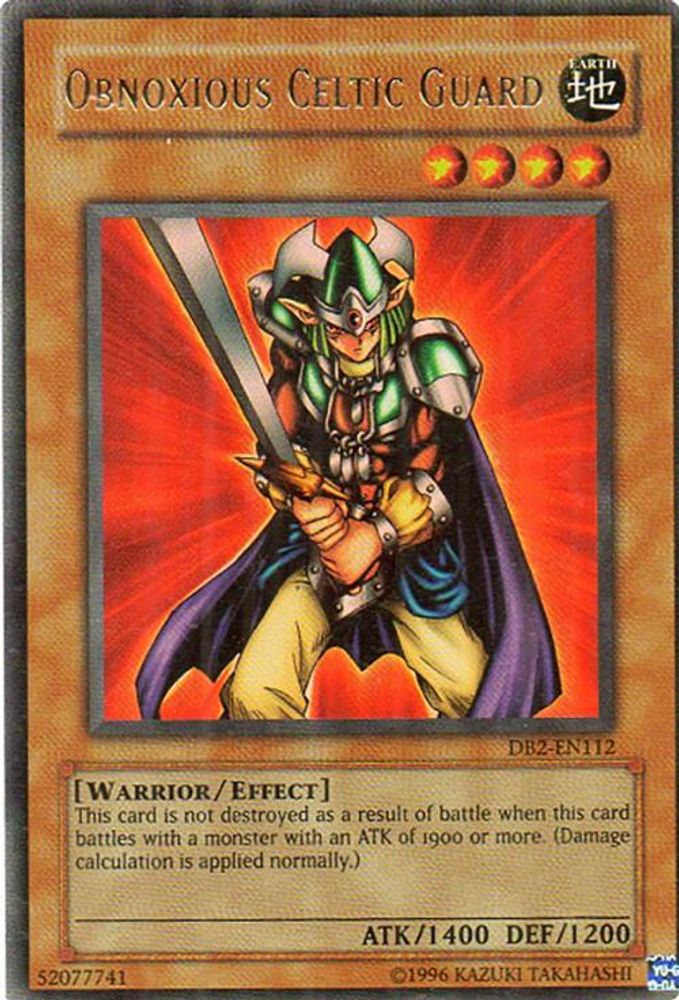 Obnoxious Celtic Guard, Unlimited, front
