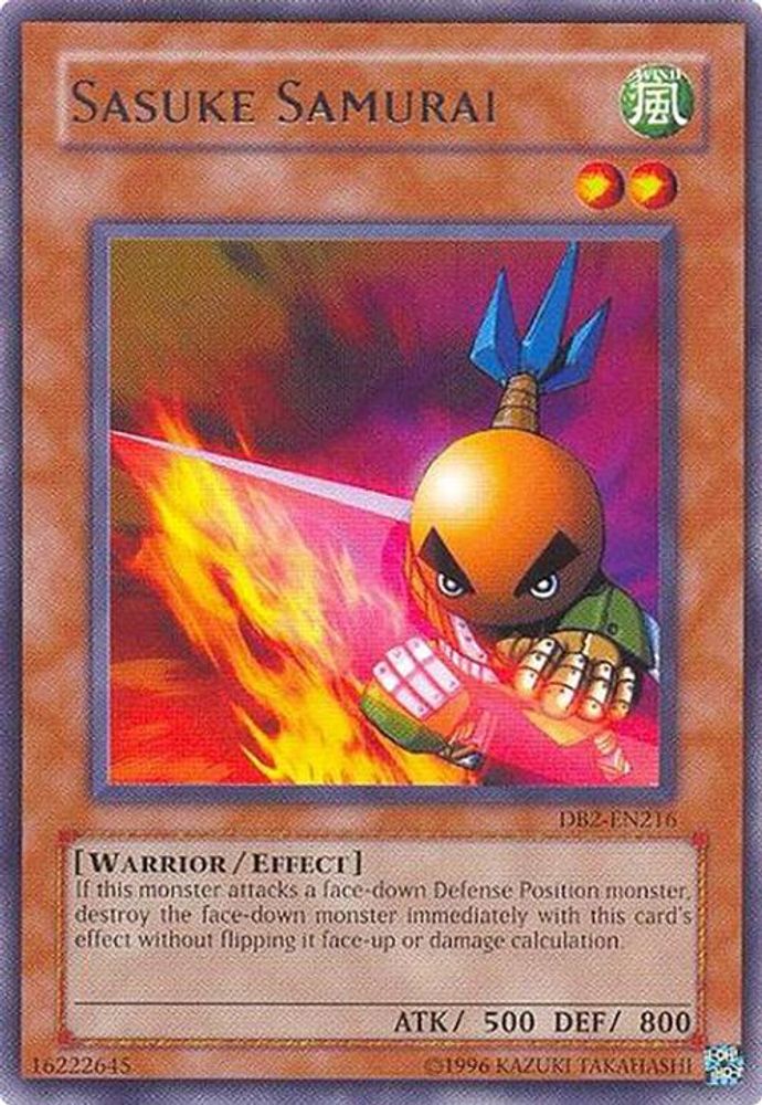 Sasuke Samurai, Unlimited, front