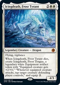Icingdeath, Frost Tyrant, Promo Pack: Adventures in the Forgotten Realms