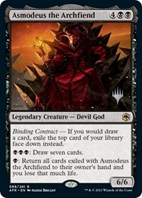 Asmodeus the Archfiend, Promo Pack: Adventures in the Forgotten Realms