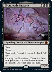 Ebondeath, Dracolich, Promo Pack: Adventures in the Forgotten Realms
