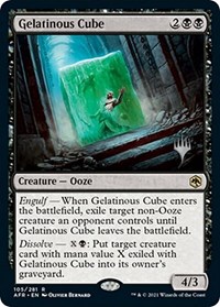 Gelatinous Cube, Promo Pack: Adventures in the Forgotten Realms
