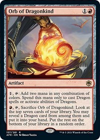 Orb of Dragonkind, Promo Pack: Adventures in the Forgotten Realms