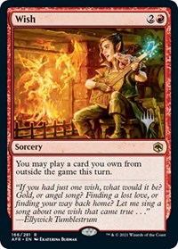 Wish, Promo Pack: Adventures in the Forgotten Realms