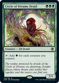 Circle of Dreams Druid, Promo Pack: Adventures in the Forgotten Realms