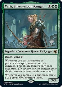 Varis, Silverymoon Ranger, Promo Pack: Adventures in the Forgotten Realms