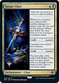 Rogue Class, Promo Pack: Adventures in the Forgotten Realms