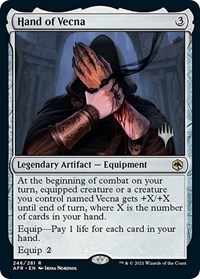 Hand of Vecna, Promo Pack: Adventures in the Forgotten Realms