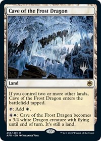 Cave of the Frost Dragon, Promo Pack: Adventures in the Forgotten Realms