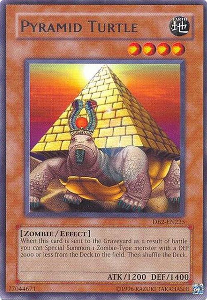 Pyramid Turtle, Unlimited, front