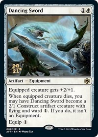 Dancing Sword, Prerelease Cards