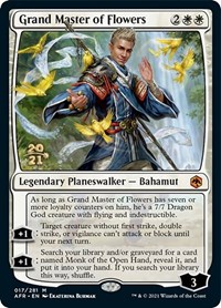 Grand Master of Flowers, Prerelease Cards