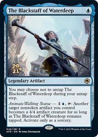 The Blackstaff of Waterdeep, Prerelease Cards