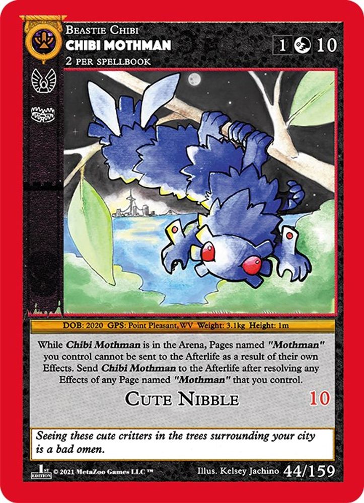 Chibi Mothman, Standard, front